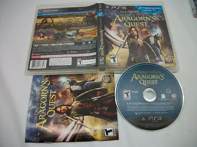 Like New Full Lord of the Rings Aragorn Q Playstation 3 PS3 $14, View more