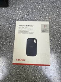 SanDisk 1 TB Extreme 1000MB/S Portsble SSD New Oshawa / Durham Region Toronto (GTA) Preview