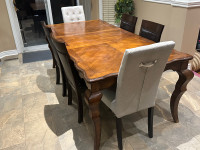 6 Seat Dinning Table and Matching Buffet