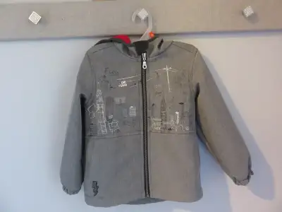 Manteau polar gris gr 5 ans, View more
