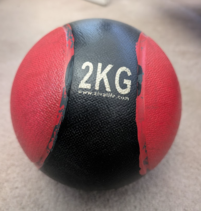 Fitness Medicine Ball 2 kg (4.4 lbs), View more