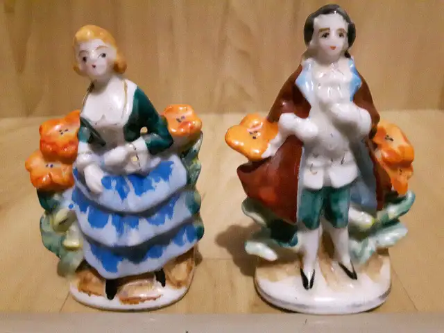 Two (2) Beautiful Vintage Figurines made in Occupied Japan628632606657301224