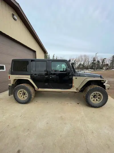 Selling my 2016 Jeep. Good condition. This thing is a beast and is a blast to drive! Lifted, afterma...