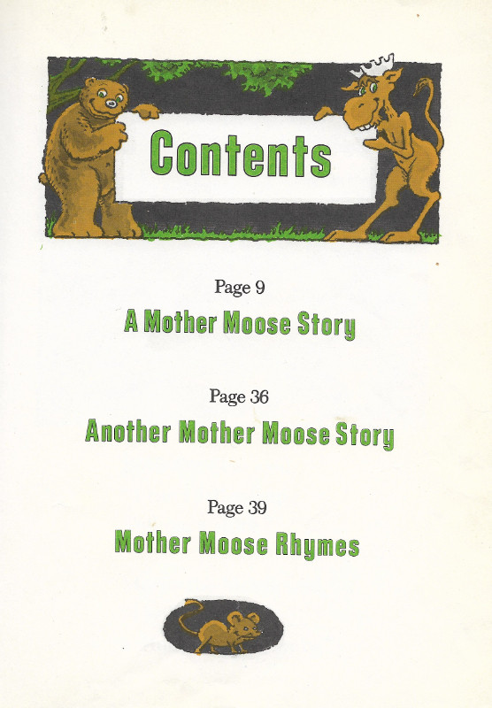 Morris Tells Borris Mother Moose Stories and Rhymes 1979 Book in Children & Young Adult in Belleville - Image 4