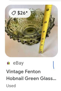 Vintage Fenton Hobnail