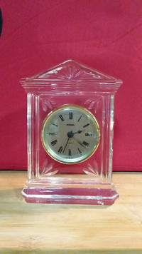 Vintage Crystal  Clock