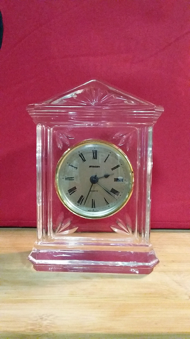 Vintage Crystal  Clock in Arts & Collectibles in Truro