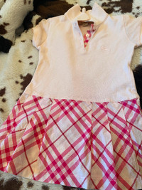Burberry dress for girl 12 month