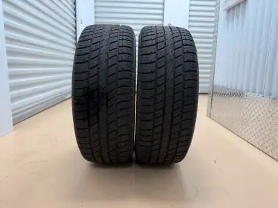 2 Tires 90$ for all Size 205/55 R16 All-season tires Uniroyal Tiger Paw Located in my storage. 1460...
