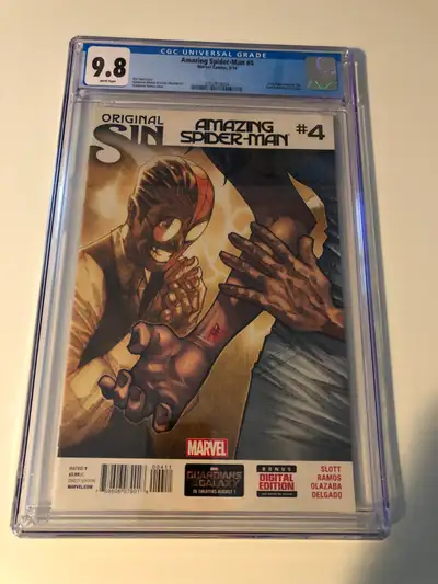 1st app. SILK in Amazing Spider-man #4 comic CGC 9.8 $175 OBO, View more