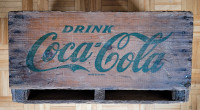 Vintage CocaCola crate