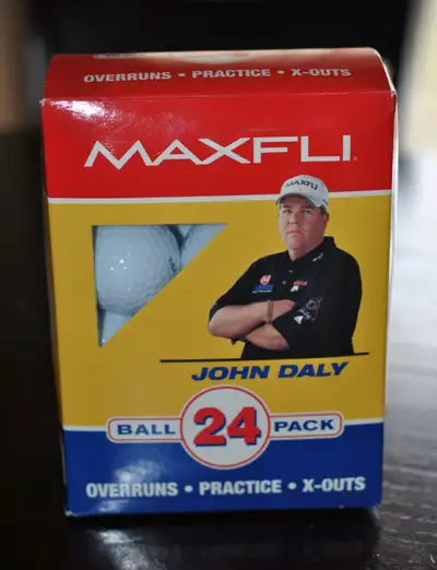 John Daly golf balls 24 pack, View more