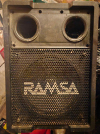 Panasonic Ramsa Subwoofer Speakers