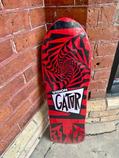 VISION Gator 2 Skateboard Deck Reissue. NEW, View more