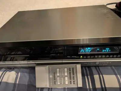 General Electric VCR Player with Remote, View more