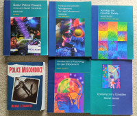 (6) Books On Law Enforcement (Police Procedures, Arrest etc.)