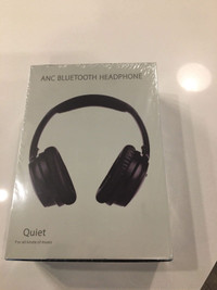 Wireless Bluetooth ANC headphones black