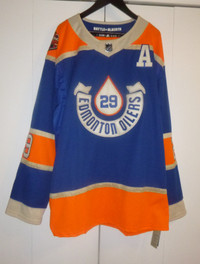 Edmonton Oilers Leon Draisaitl Jersey Size 60