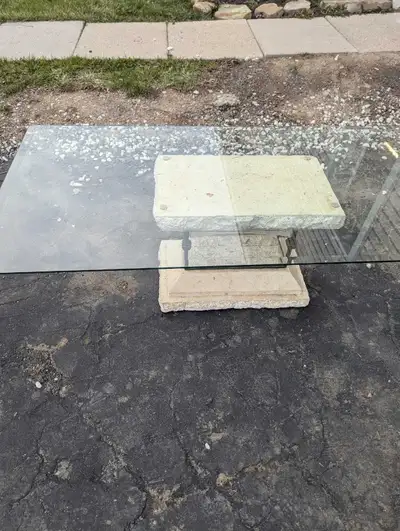 Glass Coffee table + side table, View more