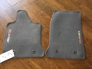 Corvette/OEM Accessory Items/C7 model -Premium all weather floor mats with "Z06" logo/grey $50 -Thes...