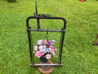 2 Hayfork Plant Stands $75 EACH