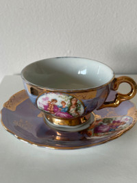 Set of 3 Cup and Saucer