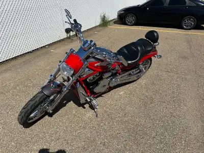 Bike is a 2006. Has 25000 miles. Comes with saddle bags, two quick removal windshields, a cover and...