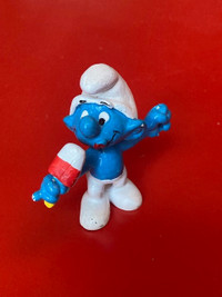 Smurfs 2.0053 Ice Lolly Smurf Schleich Made in W.Germany (1978)