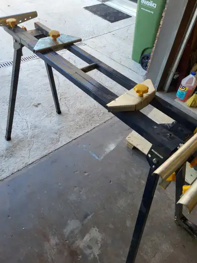 mastercraft miter saw stand with wheels with extension arms