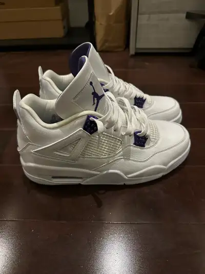 Jordan 4 metallic purple, View more
