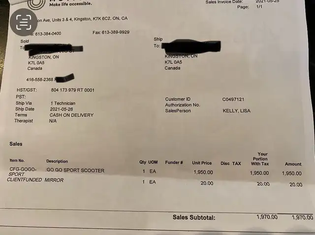 Travel Scooter in Other in Kingston - Image 5