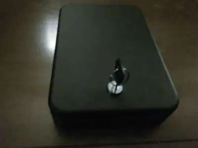 Duel lock security steel box -see below, View more
