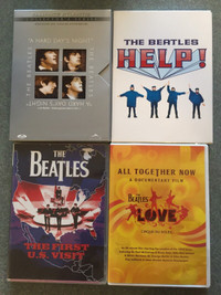 Music DVDs EUC The Beatles Hard Days Night Help First US Love