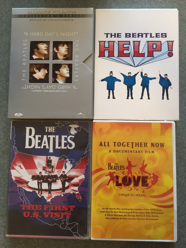Music DVDs EUC The Beatles Hard Days Night Help First US Love in CDs, DVDs & Blu-ray in Calgary