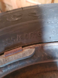 205/60r16 winter tires on steel rims