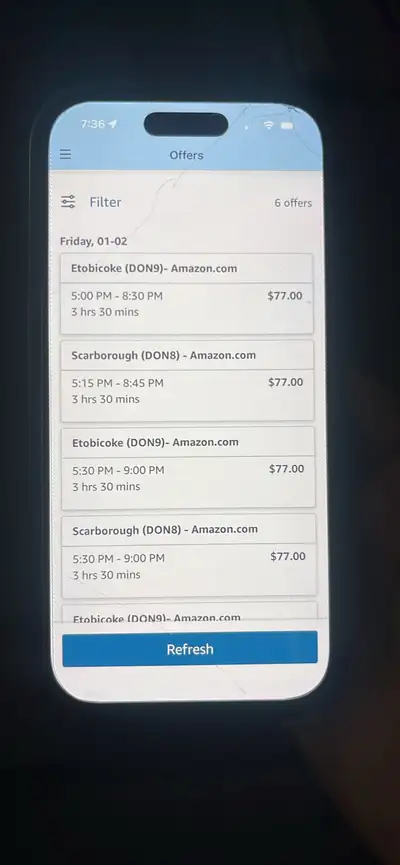 Amazon flex!! phone!!, View more