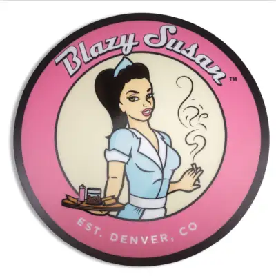 Blazy Susan Logo Lightbox Shop Sign. Trick out your sesh area with your very own Blazy Susan shop si...
