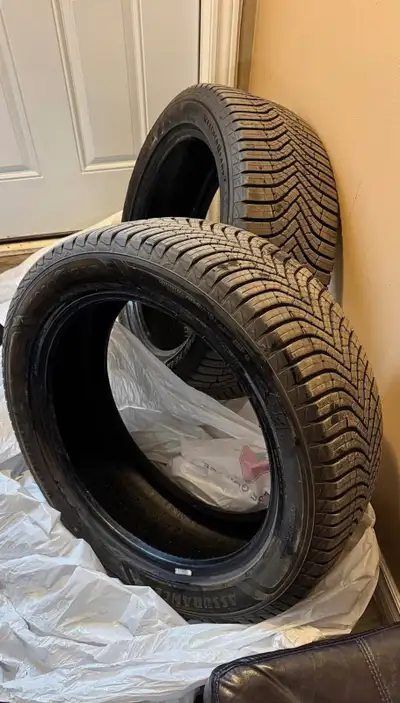 M+S 245/50R20 102V — Only used for a few weeks. Off my Ford Edge 20” rims. Basically almost brand ne...