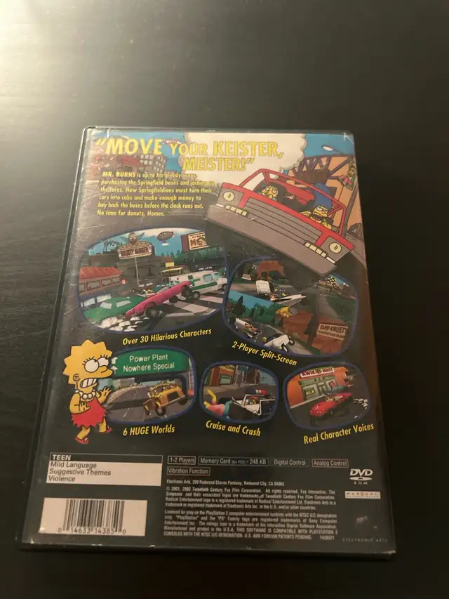 The Simpsons Road Rage PS2536637256824924162