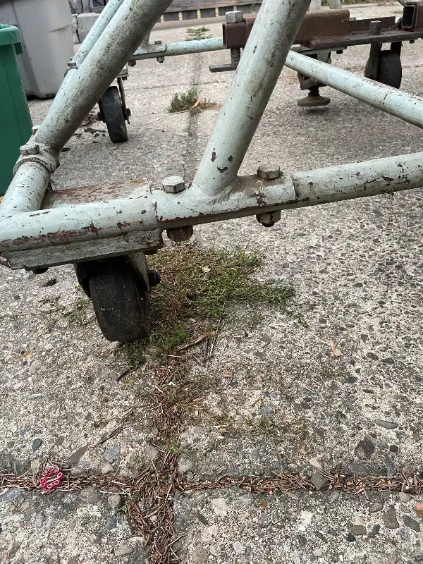 Vintage rolling motor stand for sale. in Other in Red Deer - Image 8
