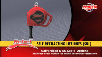 3M™ PROTECTA® Rebel™ Self Retracting Lifeline, 3100429, 10 feet