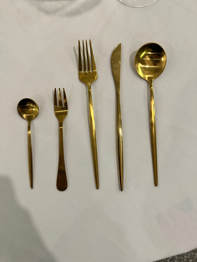 Gold Cutlery for rent or sale | Arts & Collectibles | Hamilton | Kijiji