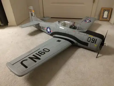 T28 RC Plane 50" 1270mm retractable, flaps, View more