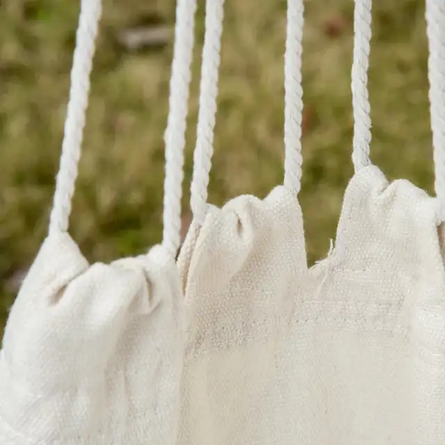 Hammock Chair Swing Hanging Macrame Chair Cotton w/ Two Soft in Chairs & Recliners in Markham / York Region - Image 10