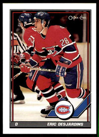 Eric Desjardins Montreal Canadians Hockey Card