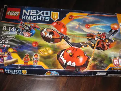 Lego Nexo Knight, Le chariot du maître des bêtes, 70314 complet, View more