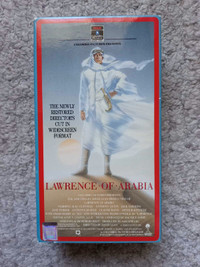 Lawrence Of Arabia VHS 1989 RCA Columbia 2 Tape Set