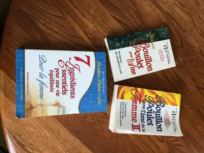 Trois livres Bouillon de Poulet pour l’Âme, View more