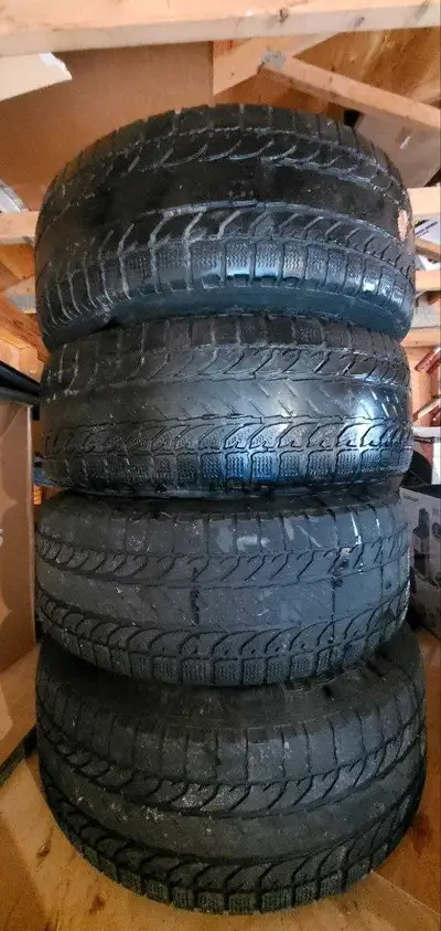 Set of 4 Winter Tires & Rims Were installed on 2011 Ford Edge (and likely compatible with other vehi...