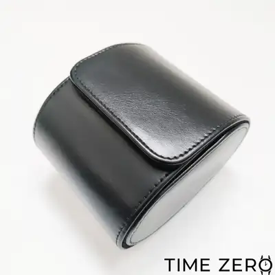Black Friday: Black Leather Watch Roll | Time Zero Richmond Hill, View more